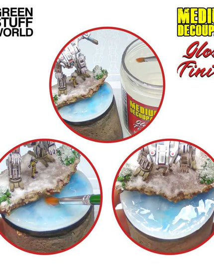 GSW Decoupage Medium Gloss 250ml