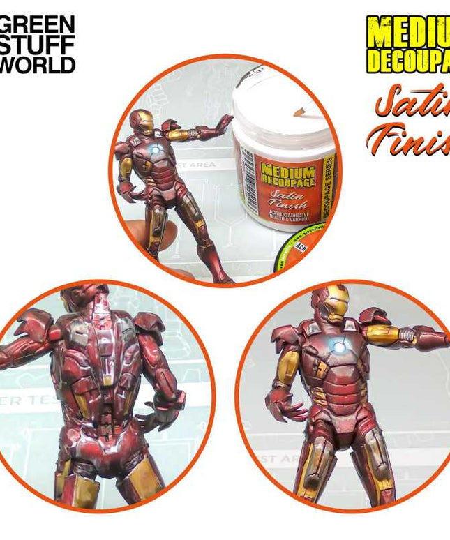 GSW Decoupage Medium Satin 250ml