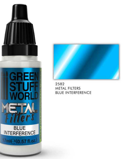 GSW 2582 Metal filters - Blue