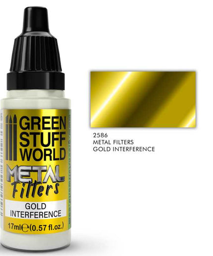 GSW 2586 Metal filters - Gold