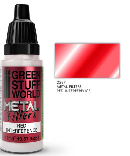 GSW 2587 Metal filters – Red interference