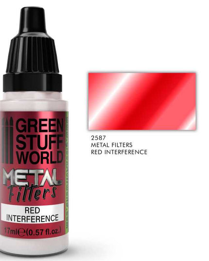 GSW 2587 Metal filters – Red interference
