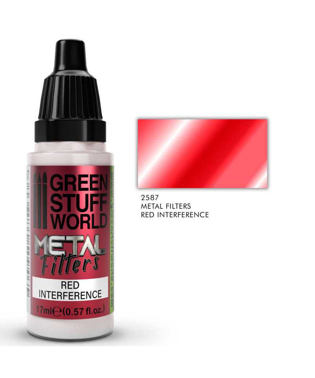 GSW 2587 Metal filters – Red interference