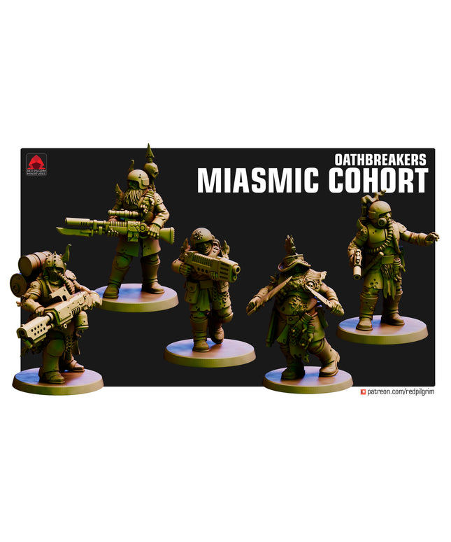 Oathbreakers Miasmic Cohort X5 MINIATURES