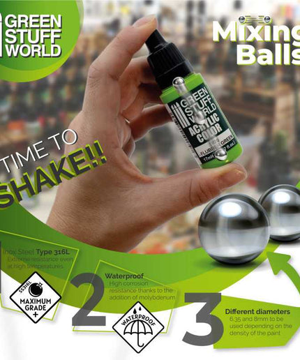 GSW Mixing Balls 6.35mm