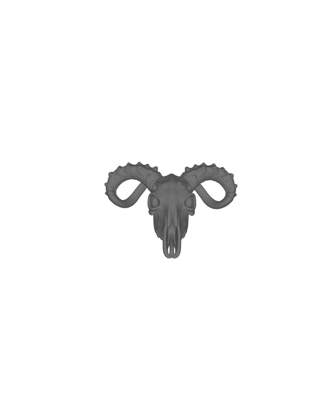 28mm Sci-Fi Animal Skull for Wilderness Settings