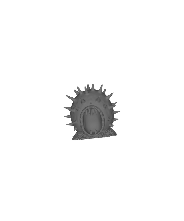 28mm Sci-Fi Spiked Creature for Alien Terrain (50MM)