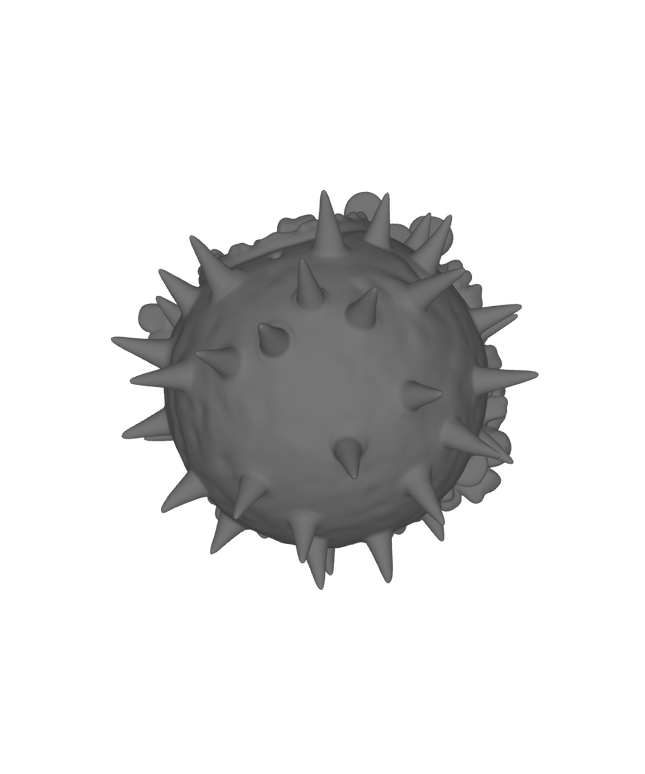 28mm Sci-Fi Spiked Creature for Alien Terrain (50MM)