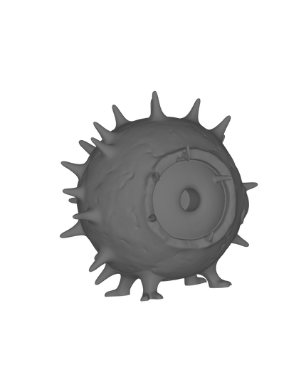 28mm Sci-Fi One-Eyed Alien with Spiked Armor.