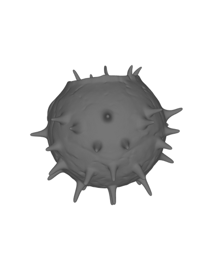 28mm Sci-Fi One-Eyed Alien with Spiked Armor.