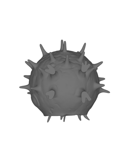 28mm Sci-Fi One-Eyed Alien with Spiked Armor.