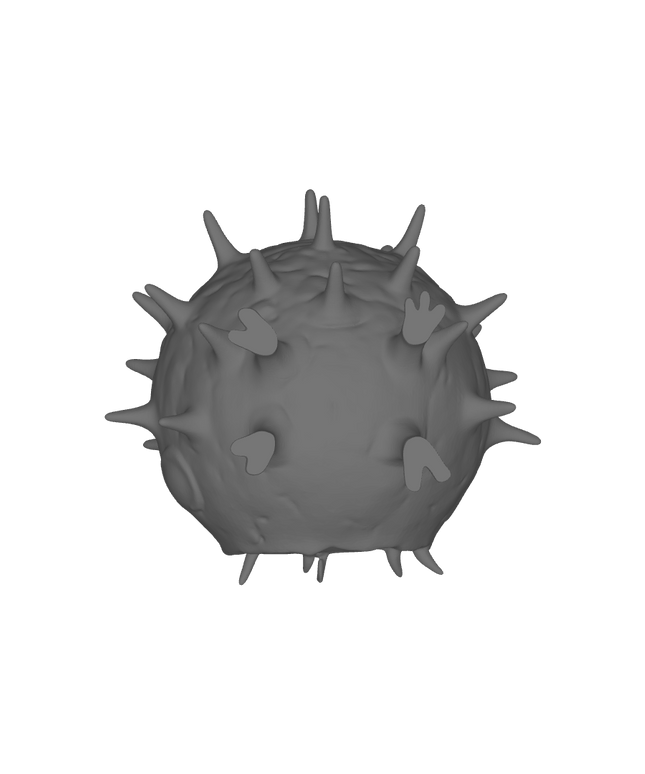 28mm Sci-Fi One-Eyed Alien with Spiked Armor.