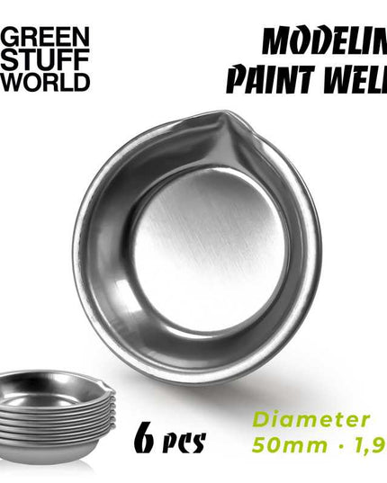 GSW Modelling Paint Wells x6