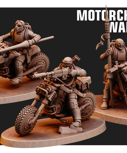 Motorcharged Warriors X3 MINIATURES