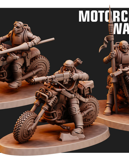 Motorcharged Warriors X3 MINIATURES