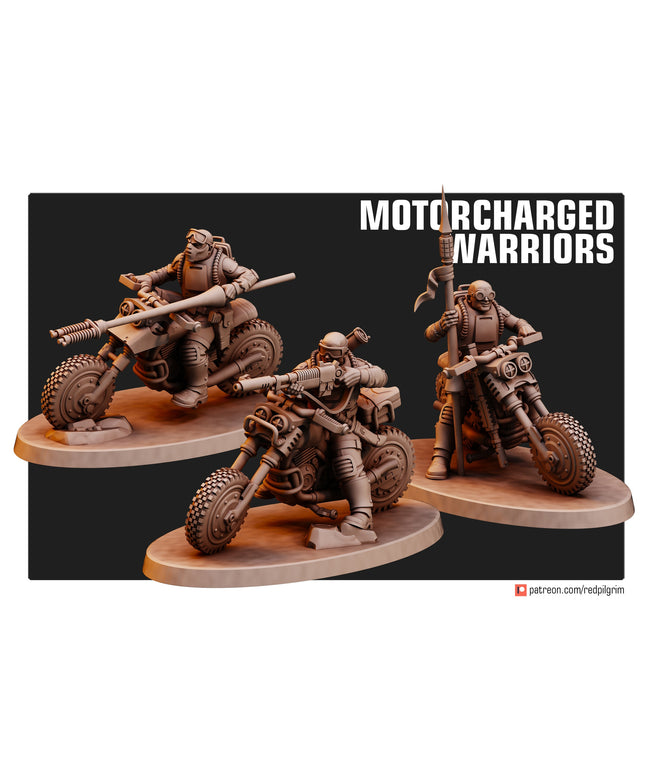 Motorcharged Warriors X3 MINIATURES
