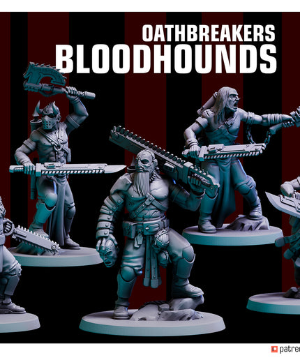 Oathbreakers Bloodhounds X5 MINIATURES