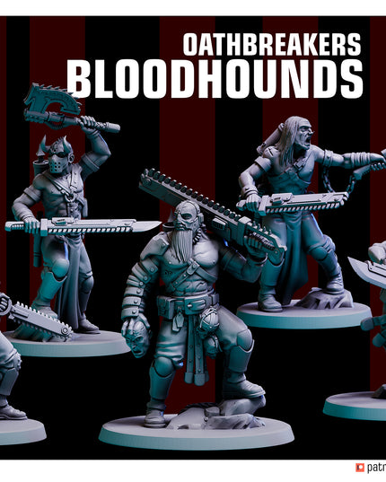 Oathbreakers Bloodhounds X5 MINIATURES