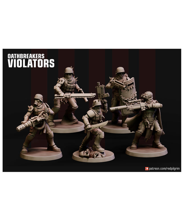 Oathbreakers Violators X5 MINIATURES