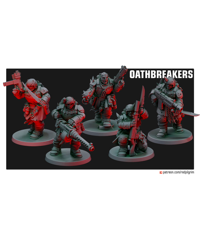 Oathbreakers X5 MINIATURES
