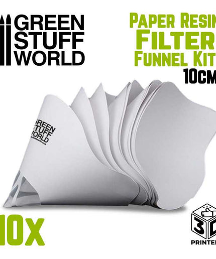 Paper resin filter funnel kit 10cm