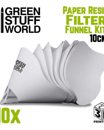 Paper resin filter funnel kit 10cm