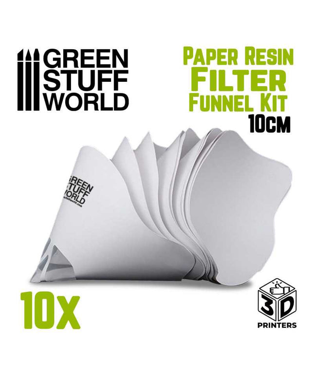 Paper resin filter funnel kit 10cm