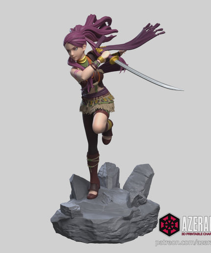 Petra Statue fanart from Fire Emblem