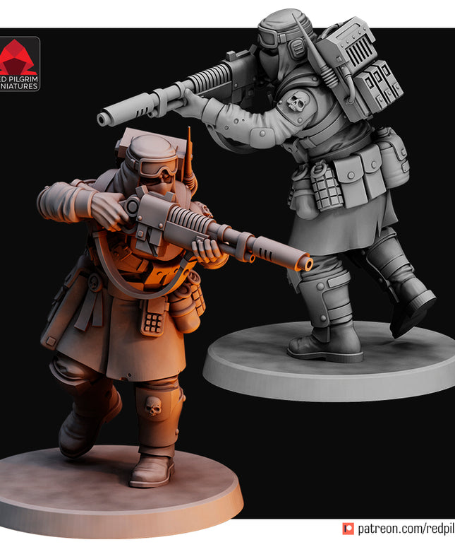 Desert Hawks Recruits X5 MINIATURES