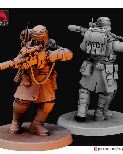 Desert Hawks Recruits X5 MINIATURES