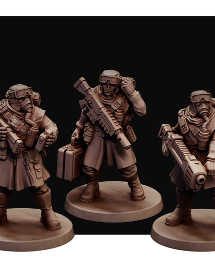 Desert Hawks Recon Team X5 MINIATURES