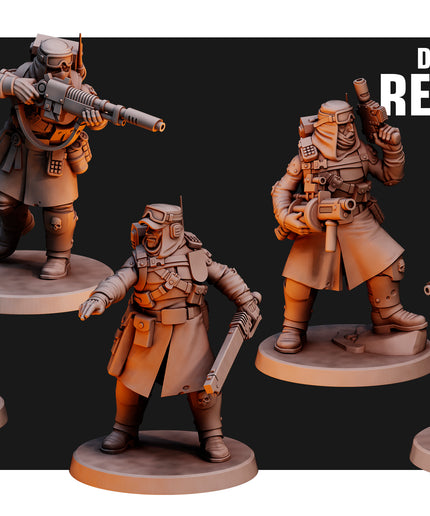 Desert Hawks Recruits X5 MINIATURES