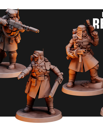 Desert Hawks Recruits X5 MINIATURES