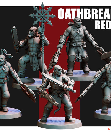 Oathbreakers Red Pack X5 MINIATURES