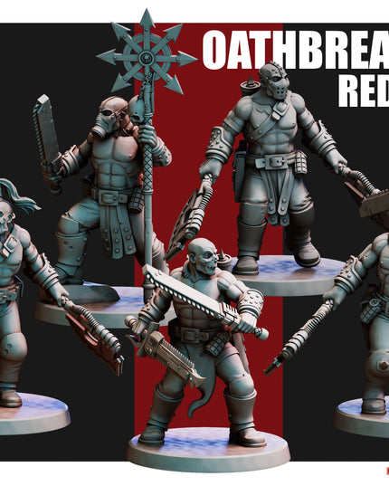 Oathbreakers Red Pack X5 MINIATURES