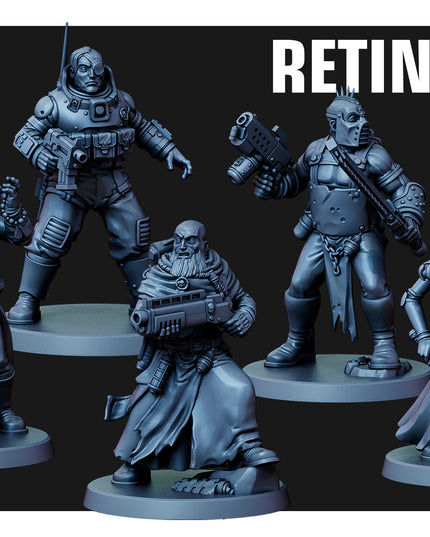 Retinue 3 X5 MINIATURES
