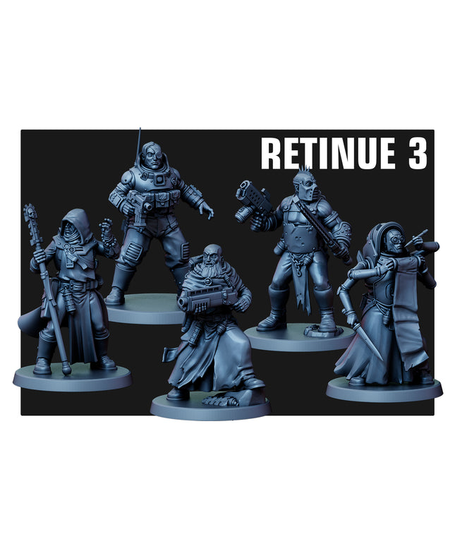 Retinue 3 X5 MINIATURES