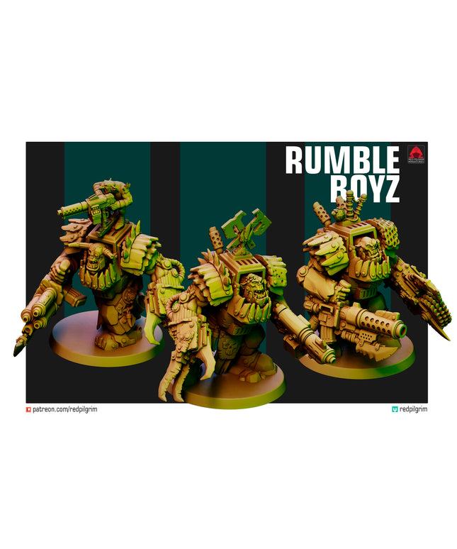 Rumble Boyz X3 MINIATURES