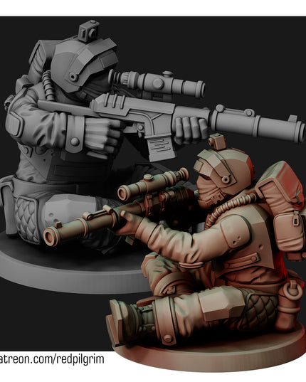 Airborn Sniper Team X3 MINIATURES