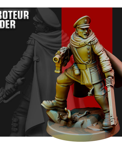Saboteur Leader MINIATURES