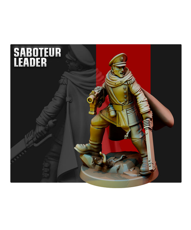 Saboteur Leader MINIATURES