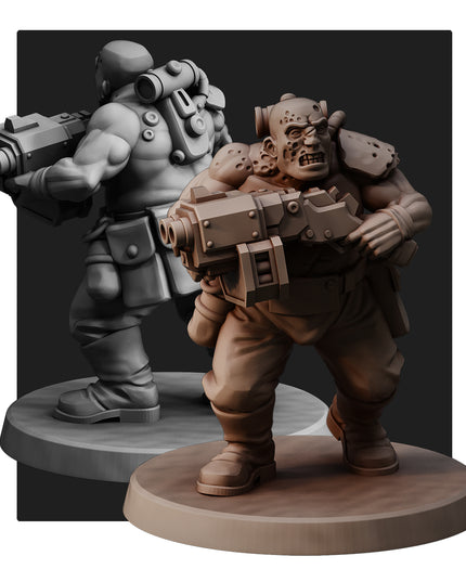 Old Thugs X3 MINIATURES