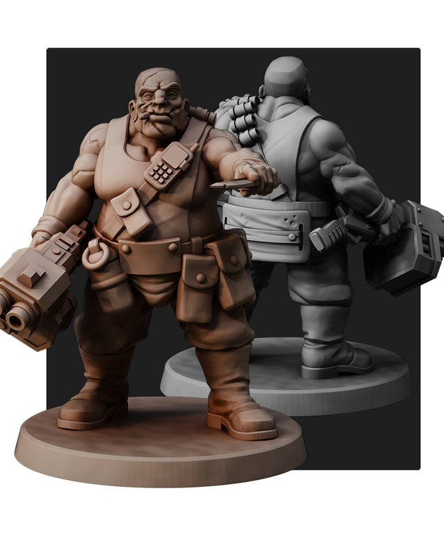 Old Thugs X3 MINIATURES