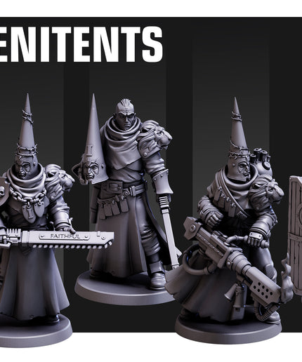 The Penitents X5 MINIATURES
