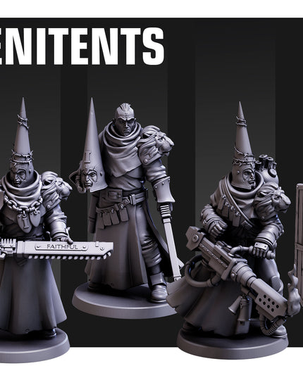 The Penitents X5 MINIATURES
