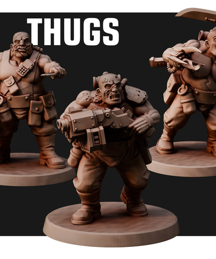 Old Thugs X3 MINIATURES