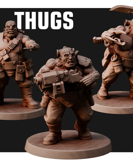 Old Thugs X3 MINIATURES