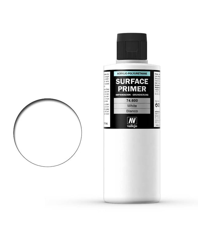 3DPRINT Vallejo Surface Primer White 200 ml 74600