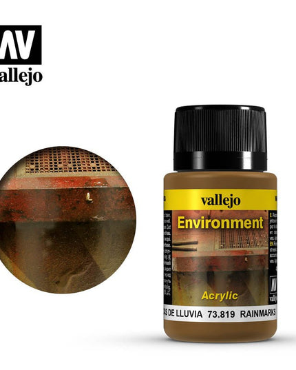 3DPRINT VALLEJO WEATHERING EFFECTS 40ML Rainmarks