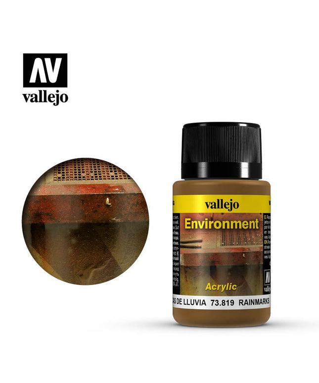 3DPRINT VALLEJO WEATHERING EFFECTS 40ML Rainmarks